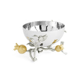 Pomegranate Silver & Gold Nut Bowl, Michael Aram - RSVP Style
